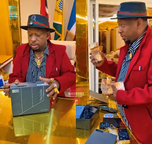 Mike Sonko Acquires Rare Samsung Galaxy Z TriFold Worth Sh609,000